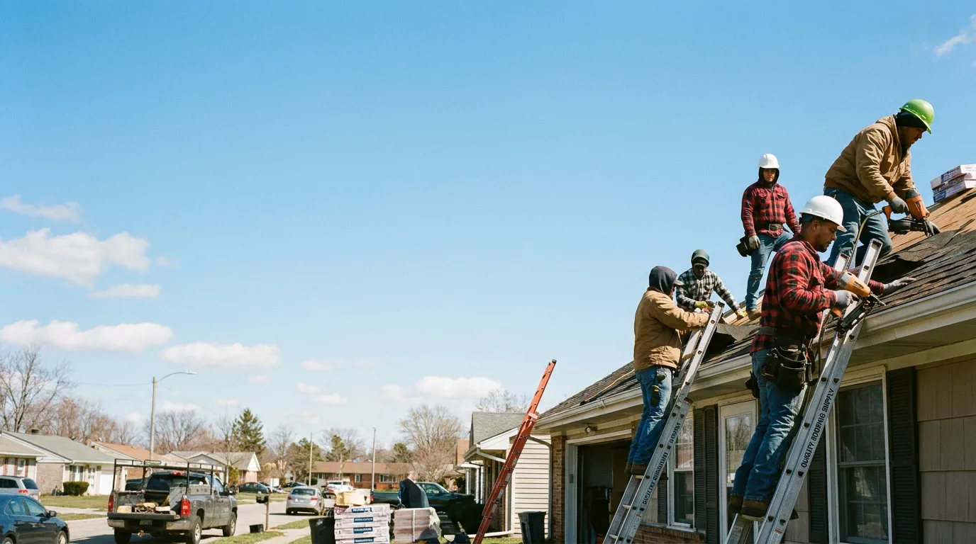 Roofing in Rentiesville, OK near me